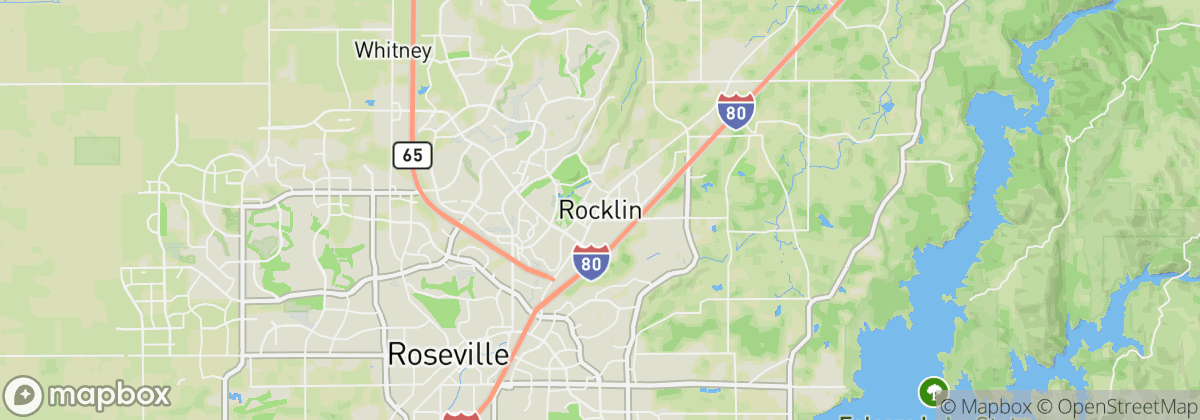 Map: Rocklin, CA