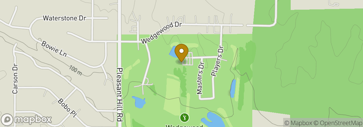 Map location: Wedgewood Golf Club