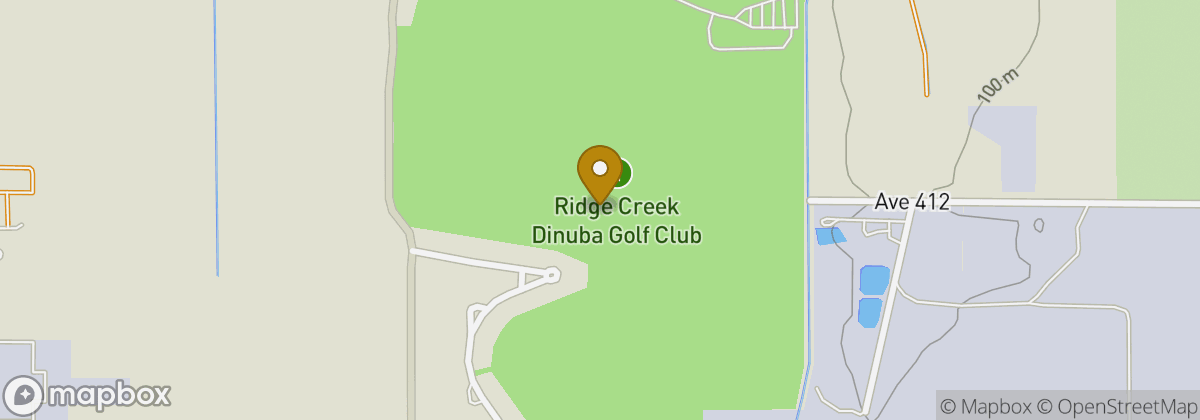 Map location: Ridge Creek Dinuba Golf Club
