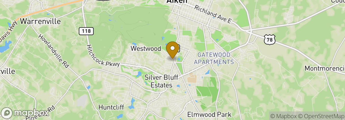 Map location: Woodside Golf Course
