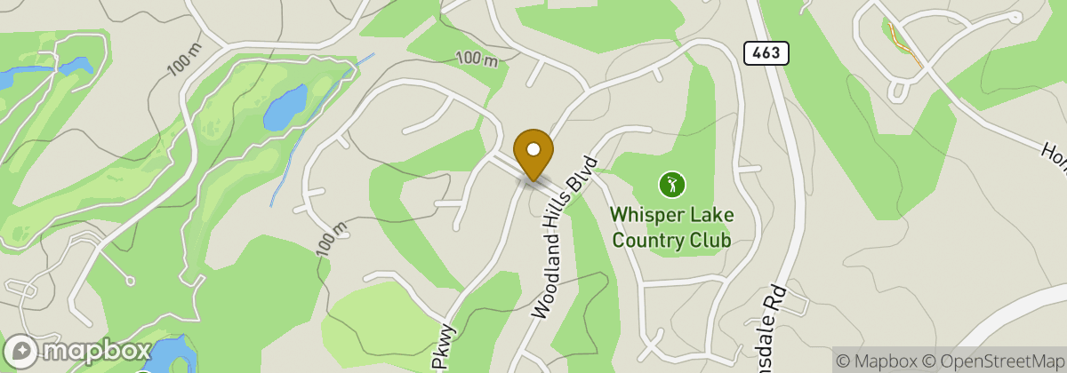 Map location: Whisper Lake Country Club