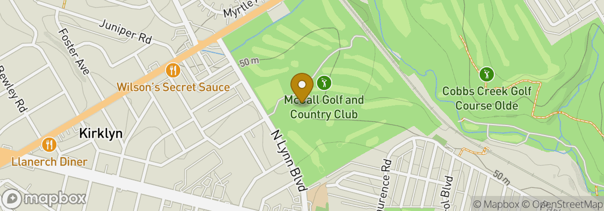 Map location: Mccall Golf Club