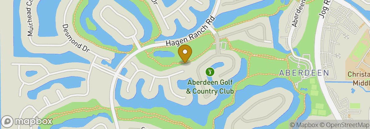 Map location: Aberdeen Golf & Country Club