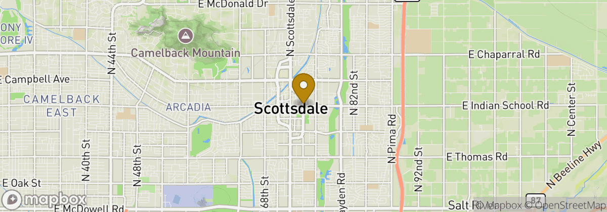 Map location: Westin Kierland Golf Club
