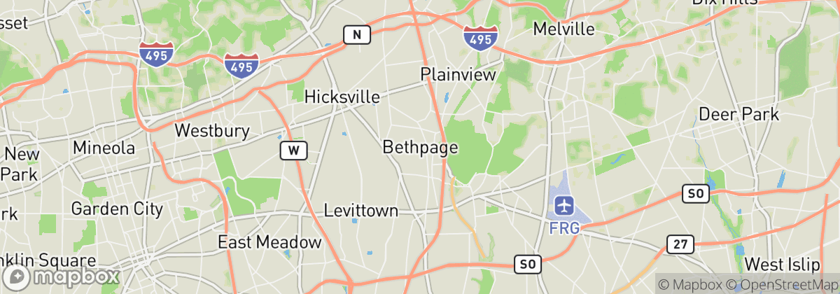 Map: Bethpage, NY