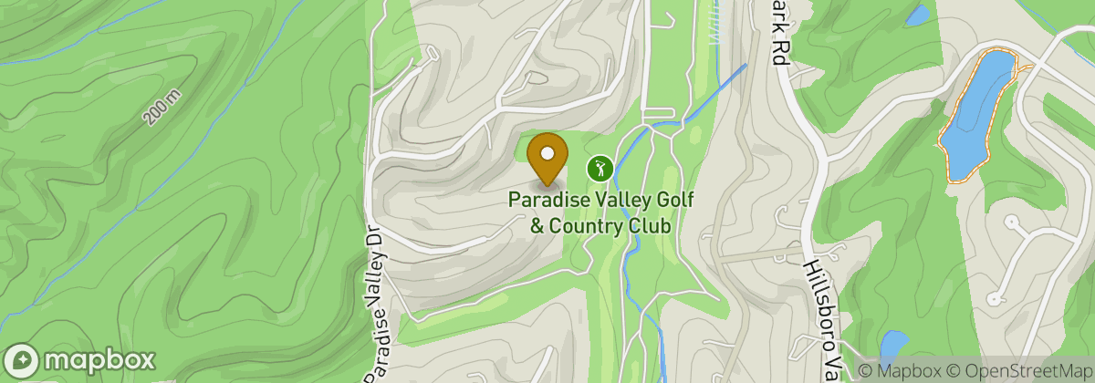 Map location: Paradise Valley Golf & Country Club