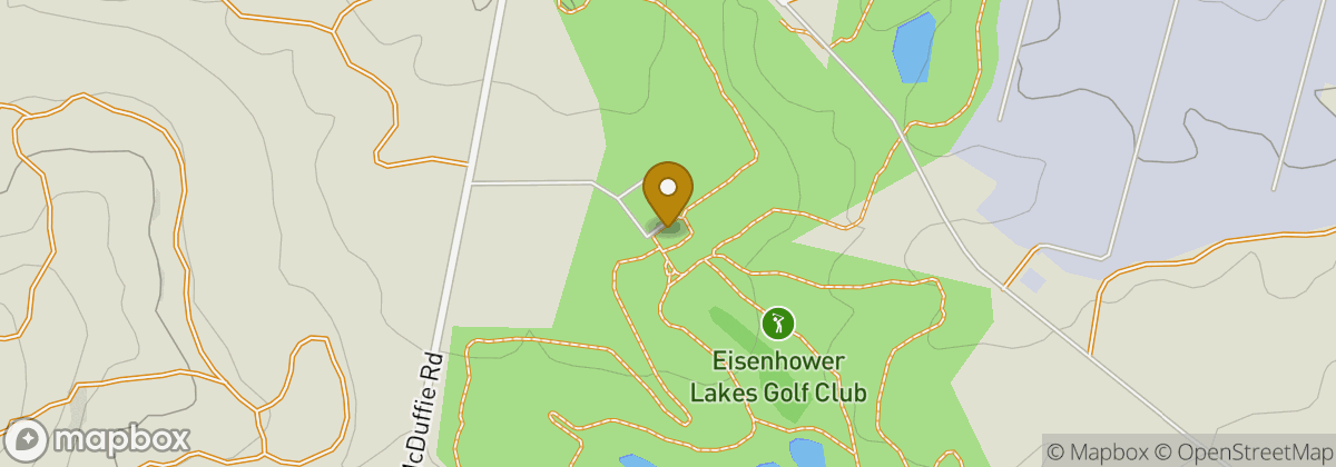Map location: Eisenhower Lakes Golf Club