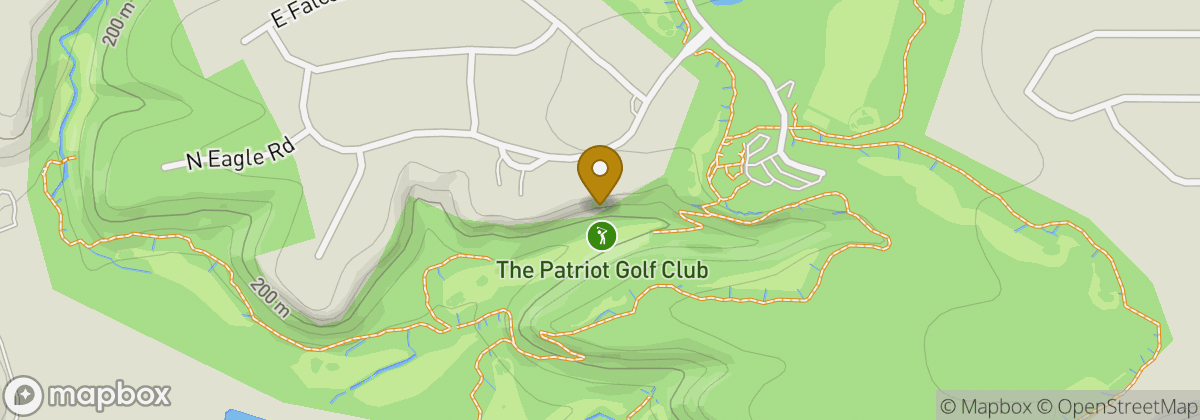 Map location: The Patriot Golf Club