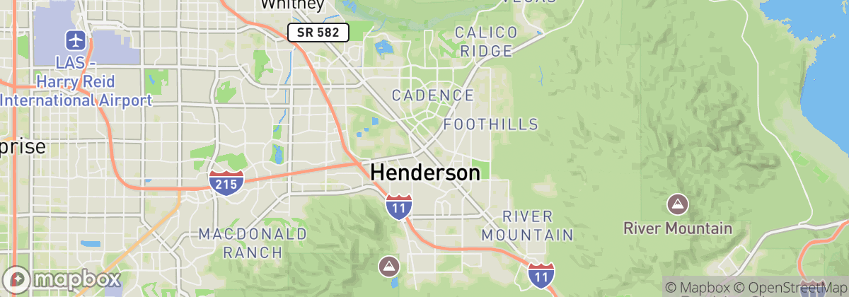 Map: Henderson, NV