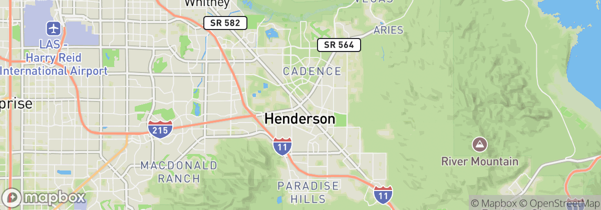 Map: Henderson, NV