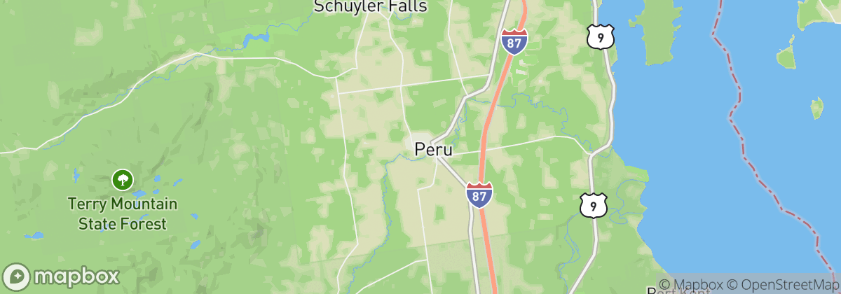 Map: Peru, NY