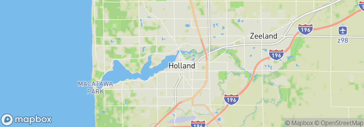 Map: Holland, MI