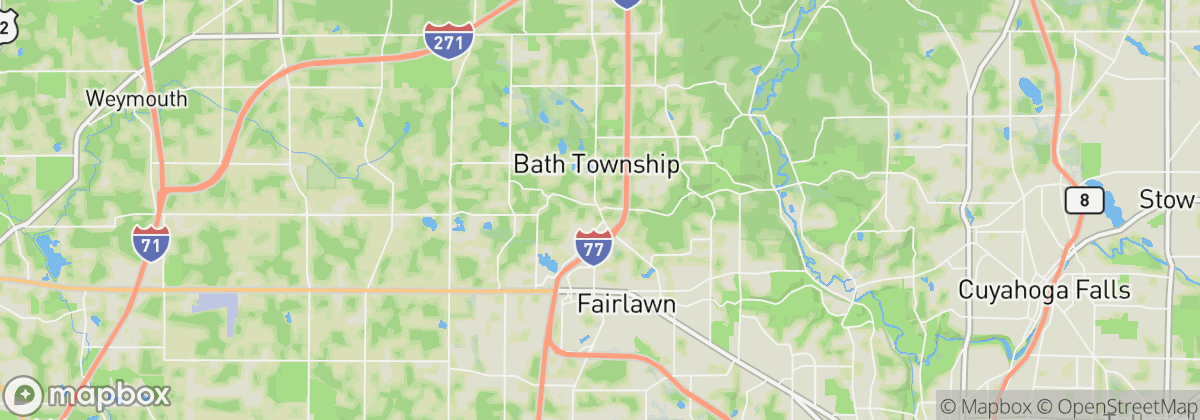 Map: Bath, OH