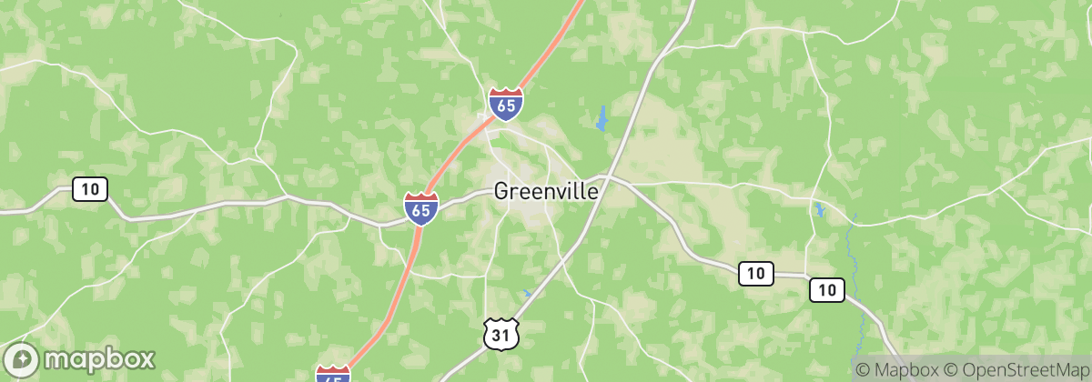 Map: Greenville, AL