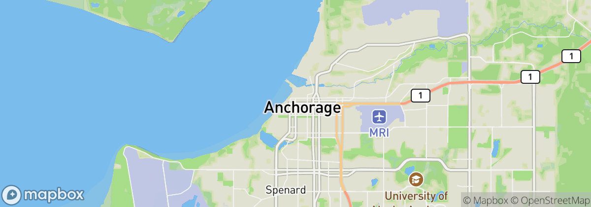 Map: Anchorage, AK