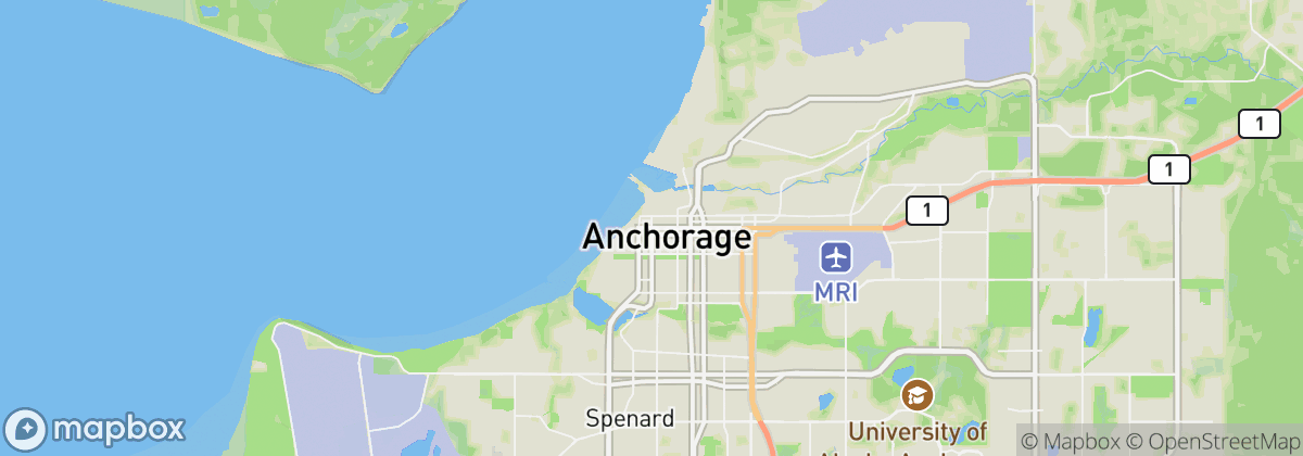 Map: Anchorage, AK