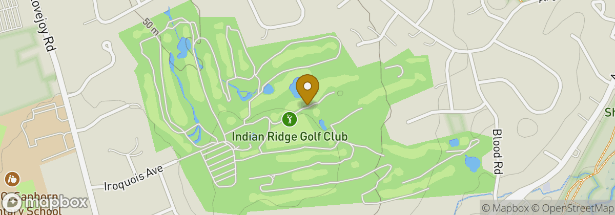 Map location: Indian Ridge Golf Club
