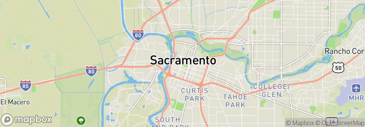 Map: Sacramento, CA