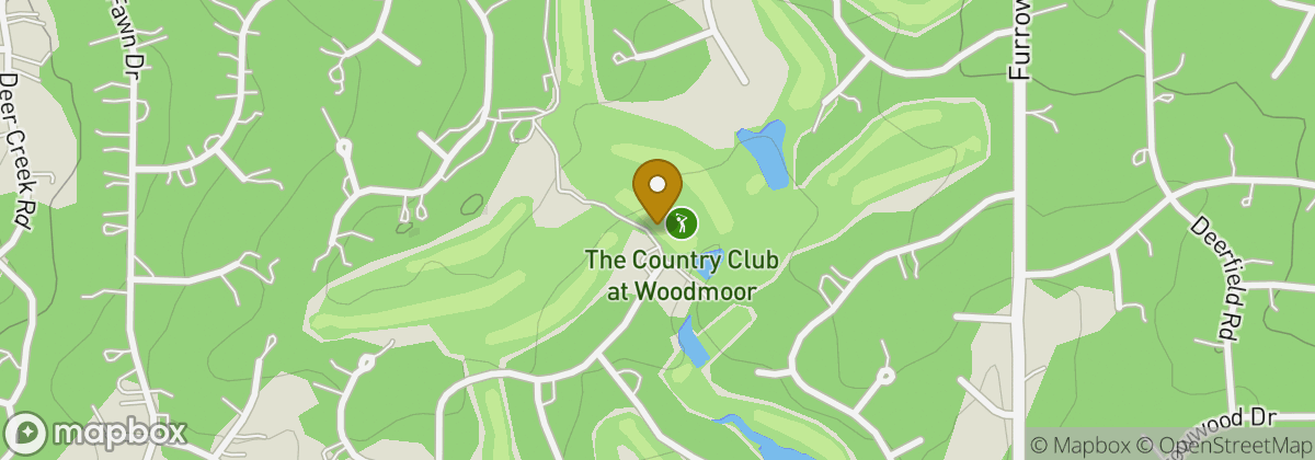 Map location: The Country Club at Woodmoor