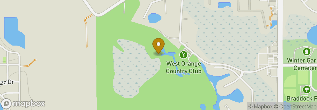 Map location: West Orange Country Club