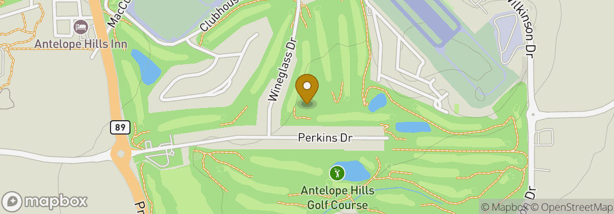 Map location: Antelope Hills Golf Course