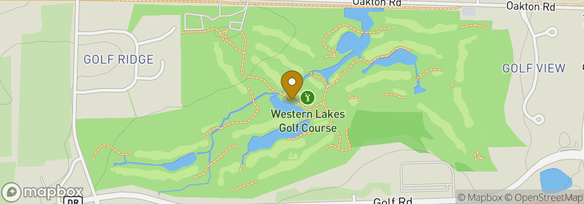 Map location: Western Lakes Golf Course