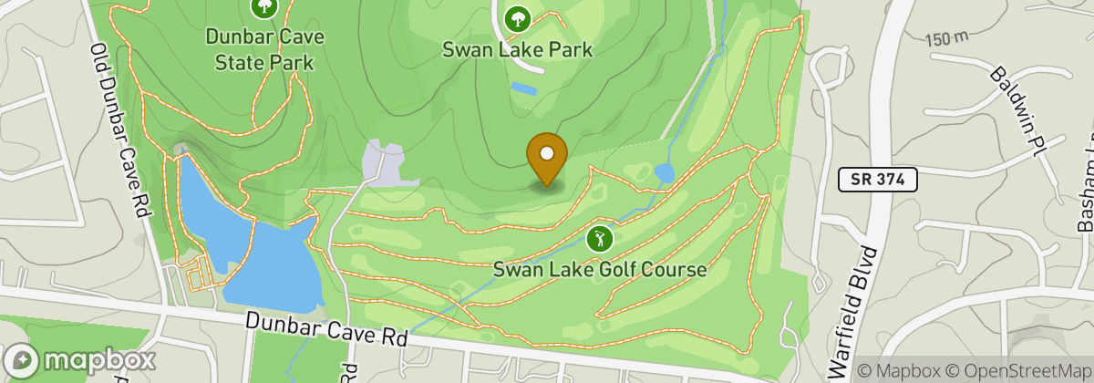Map location: Swan Lake Golf Course