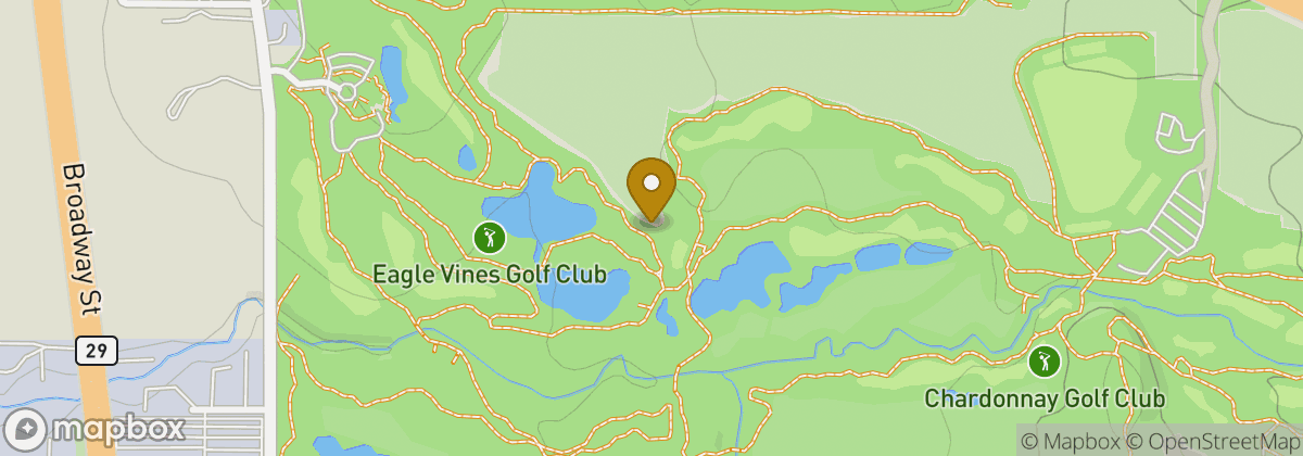 Map location: Eagle Vines Golf Club