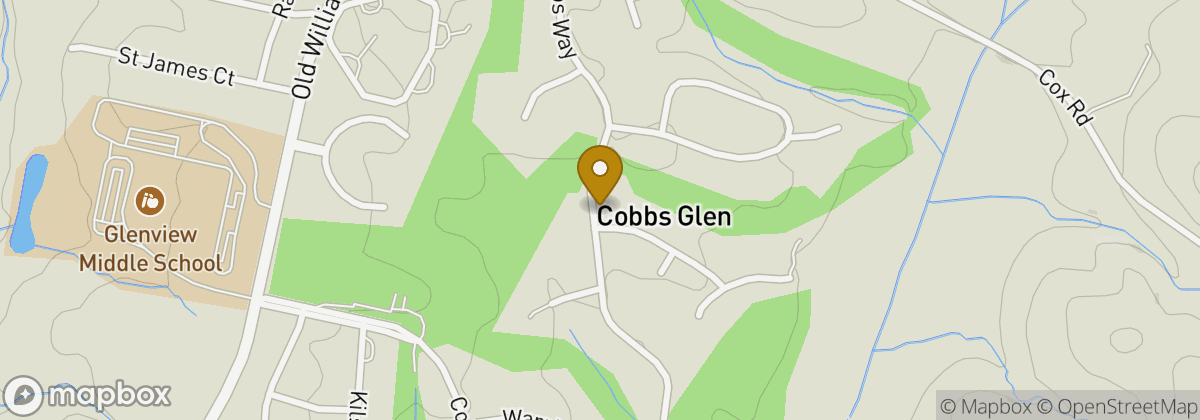 Map location: Cobbs Glen Country Club