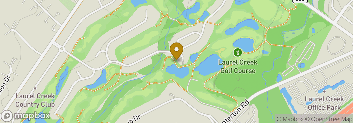Map location: Laurel Creek Golf Course