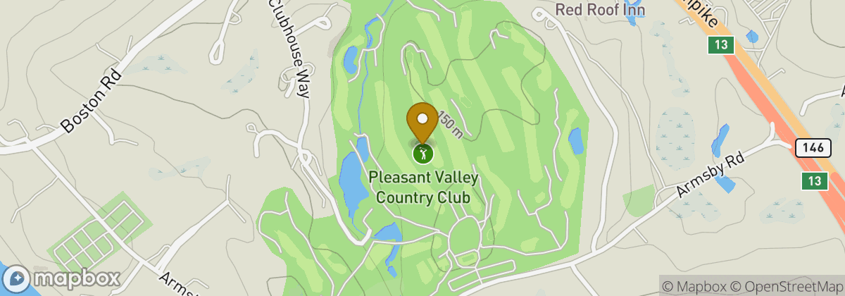 Map location: Pleasant Valley Country Club