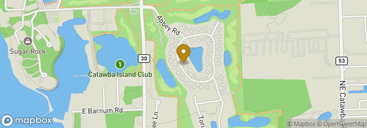 Map location: Catawba Island Club