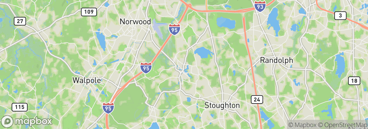Map: Canton, MA