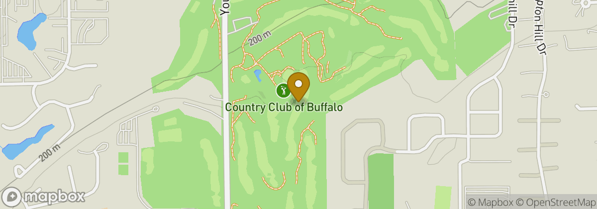Map location: Country Club of Buffalo