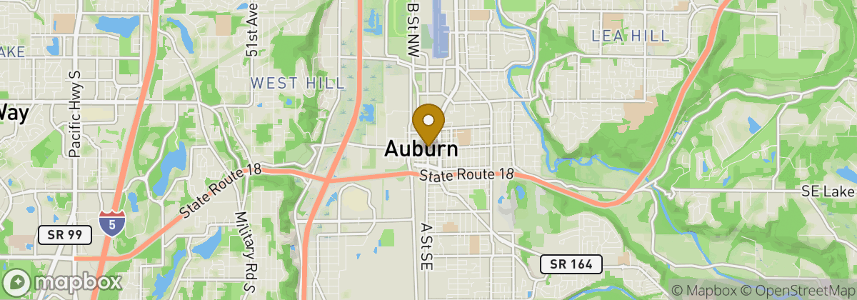 Map location: Auburn Public Golf Course
