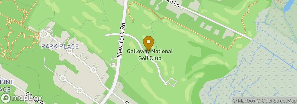 Map location: Galloway National Golf Club