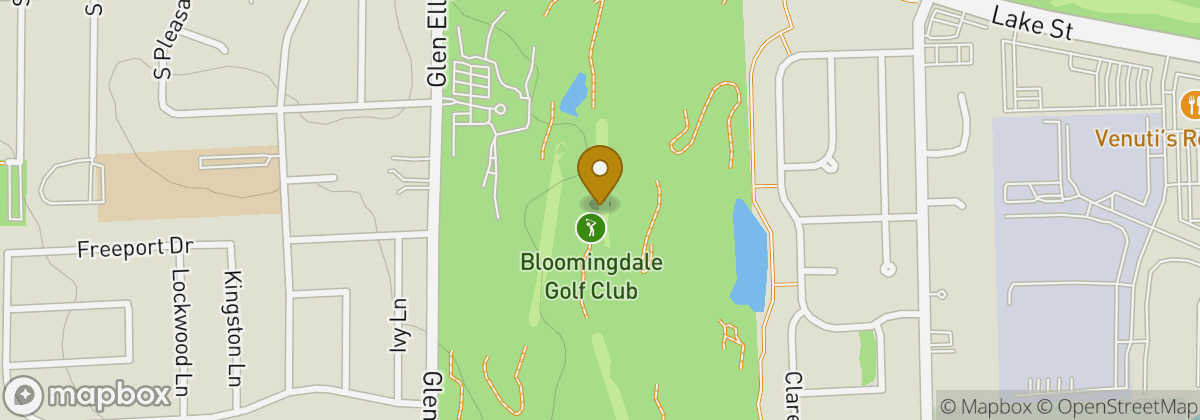 Map location: Bloomingdale Golf Club