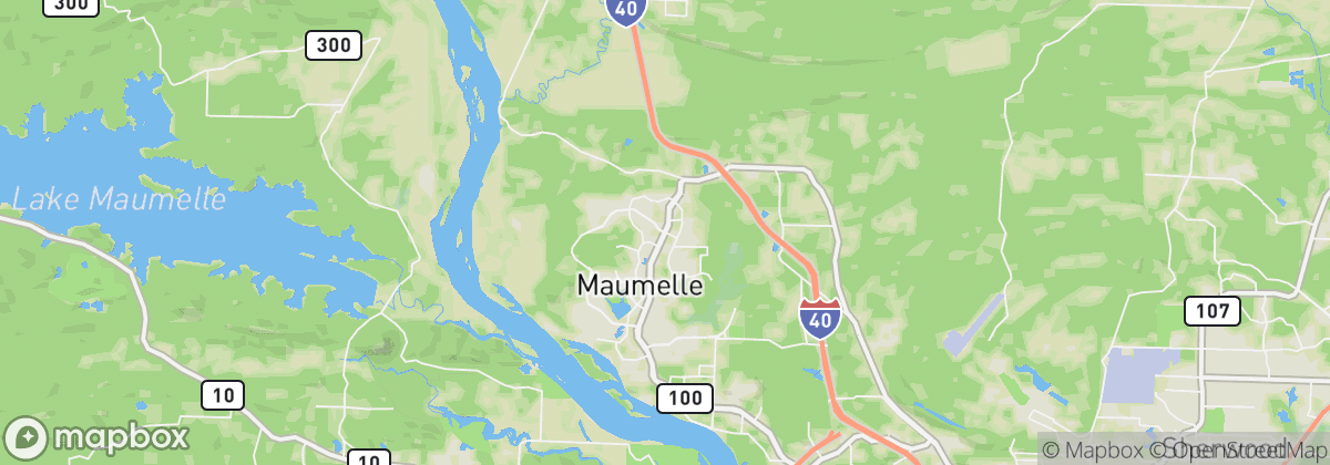 Map: Maumelle, AR