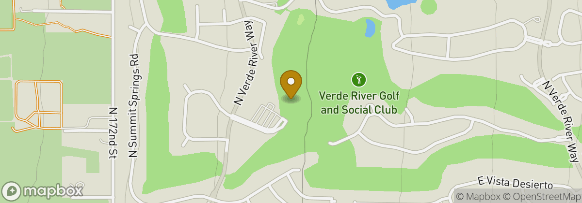 Map location: Verde River Golf & Social Club