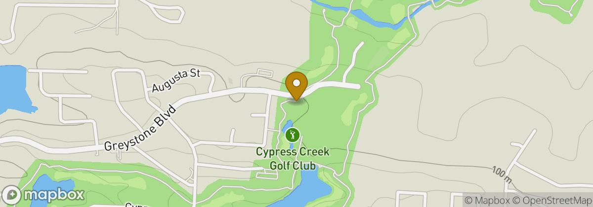 Map location: Cypress Creek Golf Club