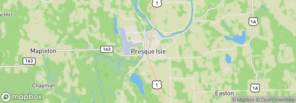 Map: Presque Isle, ME