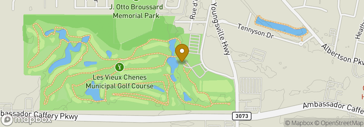 Map location: Les Vieux Chenes Golf Course