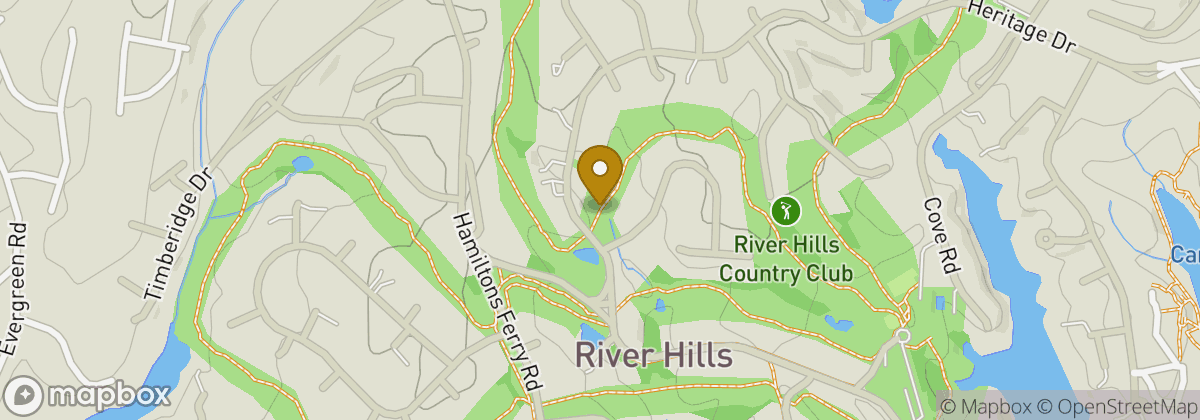 Map location: River Hills Country Club