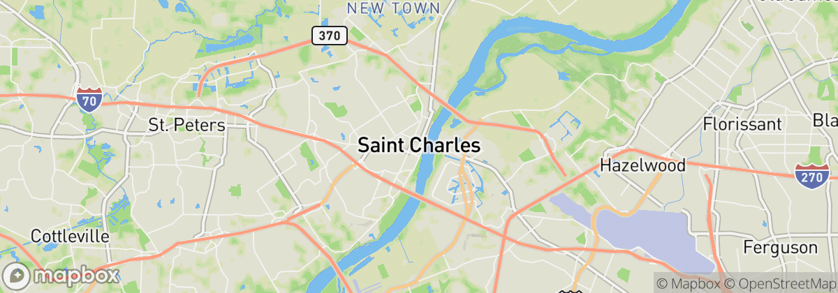 Map: St Charles, MO