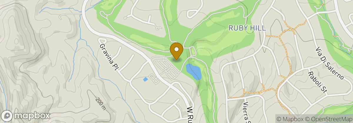Map location: The Club at Ruby Hill