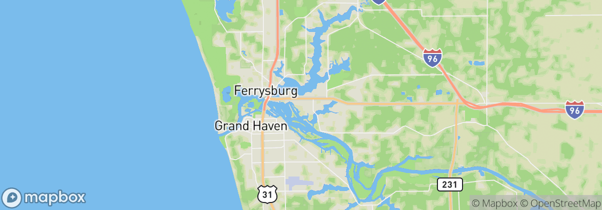 Map: Spring Lake, MI