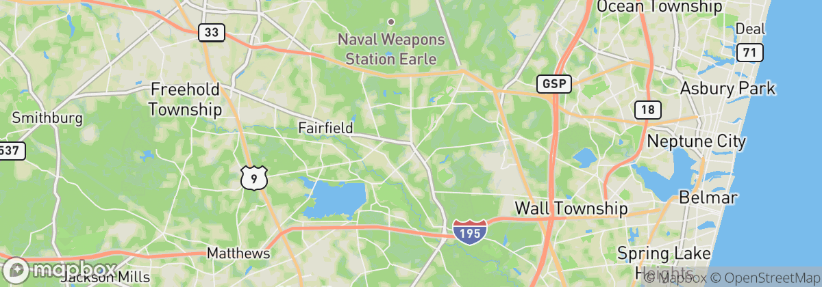 Map: Farmingdale, NJ