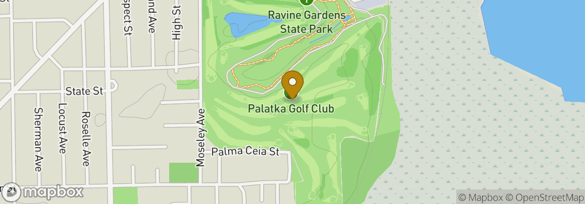 Map location: Palatka Golf Club
