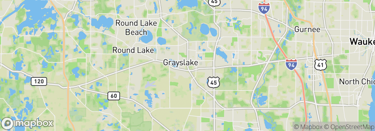Map: Grayslake, IL