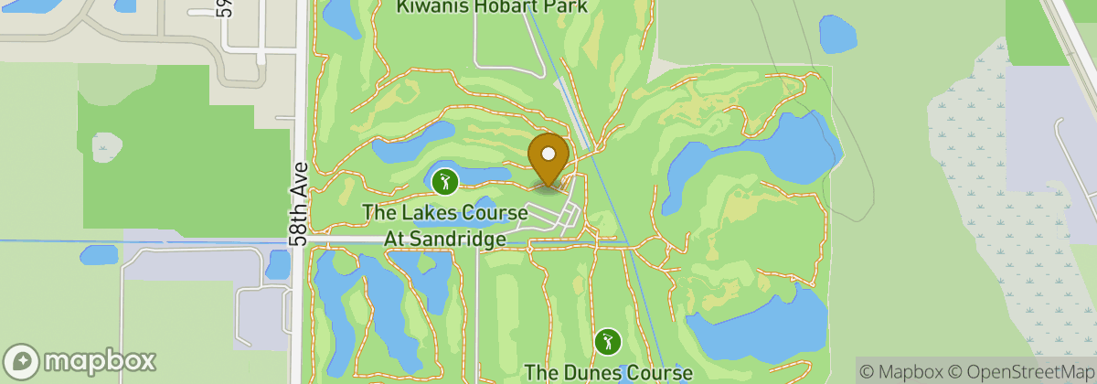 Map location: Sandridge Golf Club